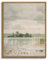 InSimSea Gerahmte Leinwanddrucke, Vintage-Dekor, Esrum-See-Ölgemälde, Bilder für Schlafzimmer, Natur, Wildnis, Kunstwerk, Wanddekoration für Badezimmer, Büro, Bauernhaus, 27,9 x 35,6 cm