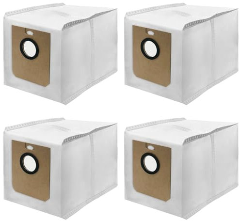 HomeTimes Hochwertiger Staubbeutel-Set für Philips Homerun Serie 7000 XU7100/01 XU7100/02 Saugroboter 99,97% Feinstaubfilterung Höhere Reinigungsleistung Staubsaugerbeutel 3L *4
