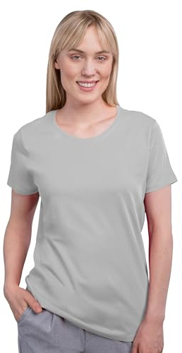 HRM Damen Luxury Round F T-Shirt, Sand, 3XL EU