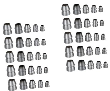 HOMSFOU 50 Stück Keil Für Vorschlaghammerkeile Handhaben Sicherheits-rundkeile Fällen Keil Für Schwere Äxte Zusätzliche Keile Vorschlaghammergriff Runde Stahlkeile Griffe Eisen