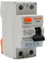 TECHZOCO Interruptor diferencial industrial y terciario Clase AC, Tensión de empleo 415/240V AC, Normativa EN/IEC61008-1, Poder de corte 10000A, Clase AC Detecta corrientes de fuga alternas, 63A