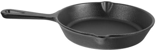 Kisangel Verdickte Eisen-Mini-pfanne Antihaftbeschichtete Eisenpfanne Bratpfanne Küchenzubehör 16 cm