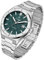 CADISEN Mechanische Automatik Uhr Herren Mit Gangreserve Saphirglas Uhren männer NH35 Freizeit Wasserdicht (grün)