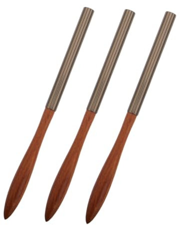 Beavorty 3pcs Nail Art Pen Set Multi-functional Nail Polish Brush for Smudging Detail Painting French Tip Gel