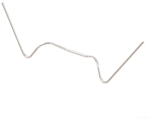 Clips de vidrio para invernadero, acero inoxidable 304, clips en W para un mantenimiento seguro del vidrio, elige entre tamaños de paquete (25 unidades)