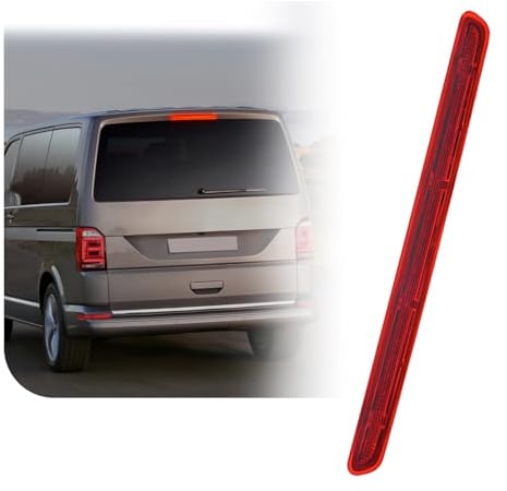 njssjd LED 3. Bremslicht Bremsleuchte für 2016-2024 V.W T6 T6.1 Transporter Vans/Campervans/Wohnmobile Dritte Bremsleuchte Rücklicht