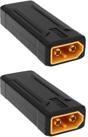 LT Easiyl 2 x XT60-Stecker auf XT60-Stecker für Akku-ESC-Computer, RC-Autos