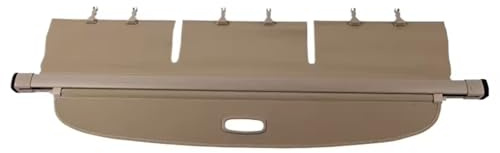 Para Toyota Para Verso EZ 2011-2016 Bandeja Para Maletero Protector De Seguridad Cortina De Almacenamiento Cubierta Carga Retráctil(Beige)