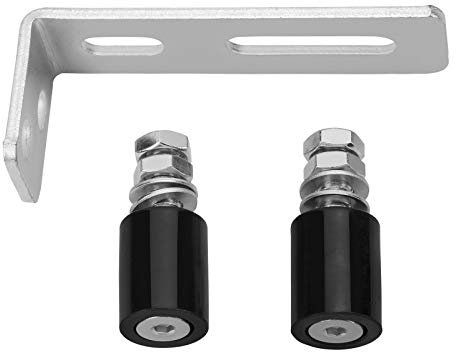 2 x Guidages de Porte Coulissante avec 2 Rouleaux Ø 30 mm Guidage de Portail Guidage à Rouleaux de SO-TECH®
