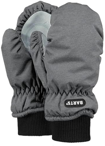 Barts Unisex Kids Nylon Mitts Mittens, ANTHRACITE, 5