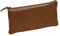Clairefontaine 106513C Schlampermäppchen (Flying Spirit aus Leder, flach, 22 x 11cm) 1 Stück Cognac