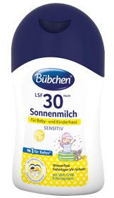 Bübchen Baby Sonnenmilch Sonnenschutzfaktor LSF 30, 3 x 150ml