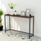 HOMERECOMMEND Console Tables for Entryway Narrow Sofa Tables Entryway Table Rustic Narrow Entrance Front Door for Living Room Hallway Rustic Brown