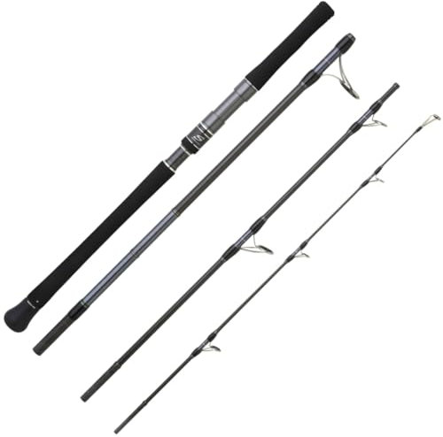 Hearty Rise Skywalker Exo Light Rute 2,51m 70-150g - Meeresrute für Angelreisen, Reiserute zum Meeresangeln, Spinnrute