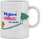 Taza hermana, idea de regalo para el día de la madre, ideas de regalos originales para el día de la mujer, taza para una Super hermana, mejor del mundo, taza de cerámica (mejor sORELLA)