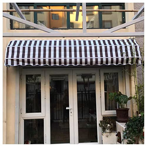 Toldo De Ventana Toldo De Puerta, Toldo De Lona Plegable Marco Galvanizado Toldo De Protección Solar contra La Lluvia Y La Nieve, para Uso Residencial Y Comercial