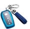【4 Farben】 Z.MYUKI Yaris XP21 Hybrid Schlüsselhülle mit Schlüsselanhänger für Toyota Yaris Cross GR 2020-2023 2024 Zubehör Key Cover (Blau)