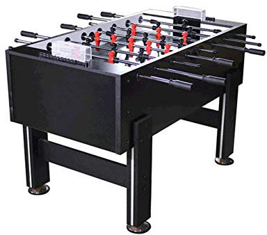 54-Inch Foosball Table, Family Soccer Game with Wood Grain Finish Large 8-Bar Table Football Game Football Table Size - 1380 900 740mm