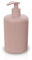 Inbagno Dispenser Sapone colorato Rosa, 280 ml in plastica, Linea Ring