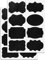 16 Pcs Labels for Jars, Pantry Labels, Food Label Stickers, Reusable Chalkboard Label for Kitchen, Bottles,Food Containers