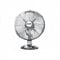 Status 12 Chrome Electric Desk Fan Powerful Cooling Fan, Oscillating and Quiet with Powerful Blade – 3 Speed Levels [S12CPBDESKFAN1PK]