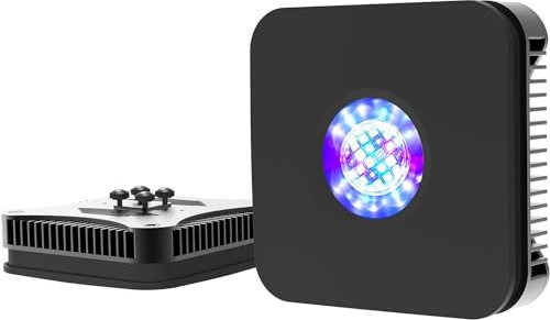 Lominie LED Aquarium Light, Full Spectrum Aquarium Light,Dimmable Coral Fish Tank Light for Reef, Aquarium Tank Lights Supports 4 Channels WiFi and Remote Controller