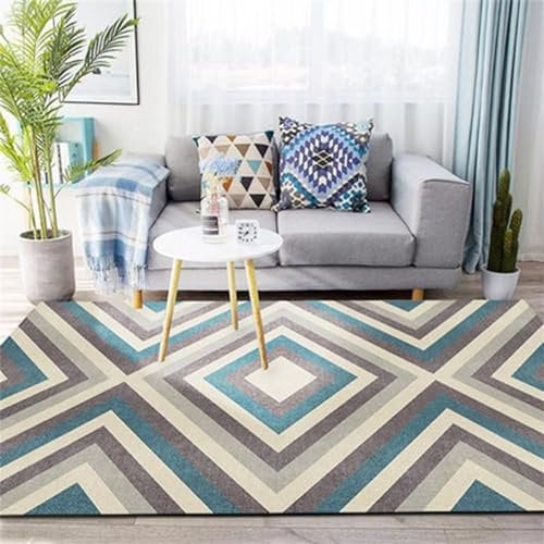 Kunsen kids rug Washable Modern out door rug Multicolor Garden carpet large outdoor rugs80X160CM