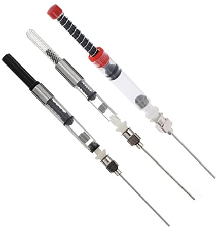 Operitacx 6pcs Fountain Pen Ink Converter Filler Ink Absorber Tool for Fountain Pens Colors and