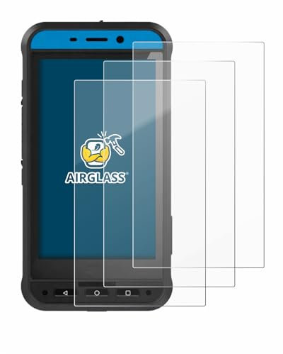 BROTECT 3 Stück Schutzglas für Ecom Smart-Ex 02 DZ2 Schutzfolie Panzer Folie Glas[Extrem Kratzfest 9H, Anti-Fingerprint, Ultra-Transparent]