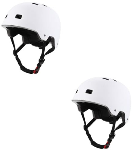 BESPORTBLE 2St Skateboard-Helm Kinder jethelm Kinder reithelm kinderunterstützungshelm Kinder radhelm Kinder Schutzhelm Laufrad Rollerhelm Longboardhelm Fahrrad Sportmütze Folge Weiß