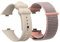 kwmobile Smartwatch Band Compatible with Xiaomi Redmi Watch 4 Strap - 2x TPU SIlicone and Nylon Straps - Beige/Dusty Pink