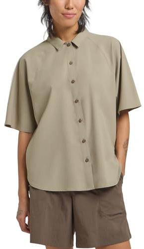 Jack Wolfskin Damen Sierra Quest Shirt W Bluse, Stone, XXL EU