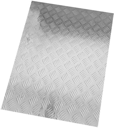 DFDPAXL Placa De Aluminio Antideslizante Placa De Aleación De Aluminio Panel Cuadrado En Relieve 600 × 200 Mm Adecuado para Decoración, Construcción,600×200×5mm