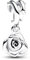 MGIUL Rose in Bloom Dangle Charm Pendant per Vracciali Collane Argento 925 Ciondoli Perline Gioielli Regalo per le Donne