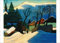 Kunstkarte Gabriele Münter Drei Häuser im Schnee