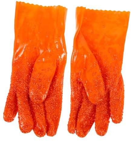 Yardenfun 2 Pairs Veggie Peeling Gloves Potato Peeling Gloves Waterproof Easy to Peel to Kitchen Utility