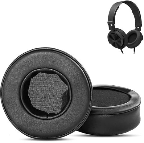 HAIZEEN Almohadillas de oído compatibles con Philips SHL3000/00 SHL3000 Auriculares Almohadillas de reemplazo (Cuero de proteína/Espuma viscoelástica)