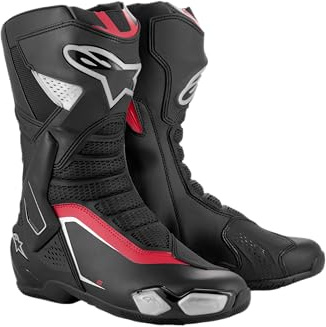 Alpinestars Motorradstiefel SMX 6 V3, BLACK | Wetterfester Fahrkomfort