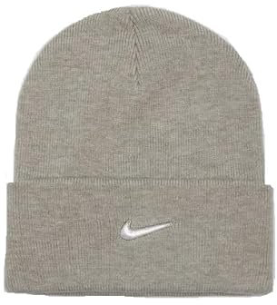 Nike Unisex Peak Tc Swsh F24 L Beanie-Mütze, Dk Grey Heather/White, Einheitsgröße