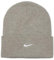 Nike Unisex Peak Tc Swsh F24 L Beanie-Mütze, Dk Grey Heather/White, Einheitsgröße