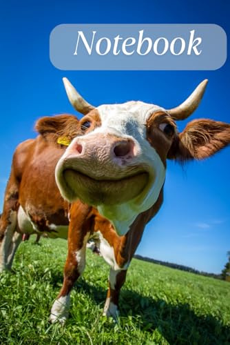 Cow Notebook: 120 Lined Pages, Perfect Gift for Cow Lovers