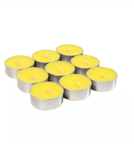 Lot de 9 Bougies Anti-Moustiques à la Citronnelle – Bougies Répulsives Naturelles pour l’Extérieur – Parfum Frais, Idéal pour Terrasse, Jardin, Camping, Balcon – Longue Durée