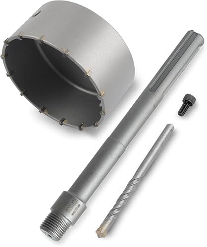 SDS MAX Bohrkrone | Ø 40 mm | Länge 600 mm | Dosenbohrer für Beton, Stein, Ziegel | Profi-Werkzeug für Bohrhammer | langlebig & präzise