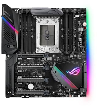 Placa Base for Juegos Fit For ASUS X399 EATX, Compatible con ROG Zenith Extreme, procesador Ryzen Threadripper 2990WX, 2970WX, 2920X, 1950X y 1900X, 8 x DDR4 M.2 Placa Madre