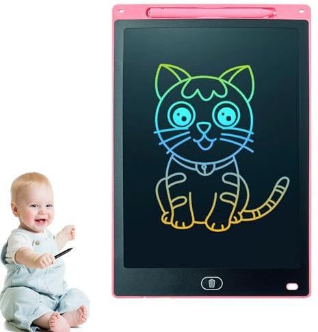 LCD Zeichenblock Schreibtafel Kinder | Elektrische Tafel zum Schreiben, Zählen, Schreiben, Schreiben, Schreiben, Schreiben, Lernen, Lernen, Kindertafel, Kindergarten, Auto, Wohnzimmer, Schlafzimmer