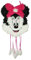 DISBACANAL Rosa Minnie Maus Pinata