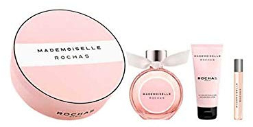Mademoiselle Rochas - Coffret cadeau - Eau De Parfum Vaporisateur 90ml - Lait pour le corps 100ml - Eau De Parfum Spray 7.5ml