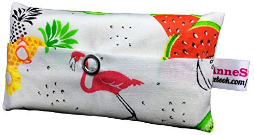 Taschentücher Tasche Flamingo Melone Design Adventskalender Befüllung Wichtelgeschenk Mitbringsel Give Away Mitarbeiter Weihnachten Abschied Geschenk