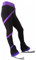 LIUHUO Eiskunstlaufhose für Mädchen, Damen, Skating-Hose, Eiskunstlauf, Trainingskostüme, plus Samthose, violett, M
