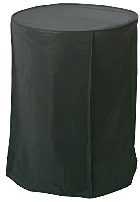 Rayen Housse pour Barbecue Rond PEVA Noir 80 x 47 x 84 cm